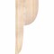 Ekena Millwork Crestline Smooth Corbel, Douglas Fir, 5 1/2"W x 12"D x 28"H COR06X12X28CRE00SDF - alternate 3